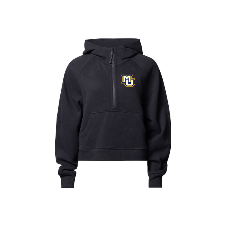 lululemon Fall Scuba OS 1/2 Zip Hood Black