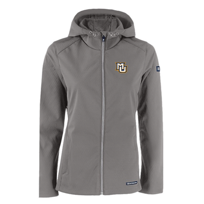 Women's Marquette Evoke Eco Softshell Full Zip Jacket Elemental Grey