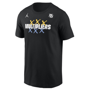 Jordan Multiplier T-Shirt - Black - MARQUETTE UNIVERSITY SPIRIT SHOP