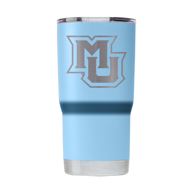 Gametime Sidekicks MU Etched 20oz Tumbler - Blue - MARQUETTE