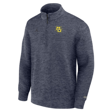Jordan Coaches 1/2 Zip - Navy - MARQUETTE UNIVERSITY SPIRIT SHOP