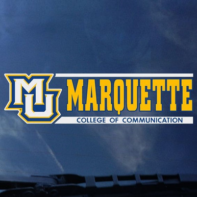 MU Communication Decal - MARQUETTE UNIVERSITY SPIRIT SHOP