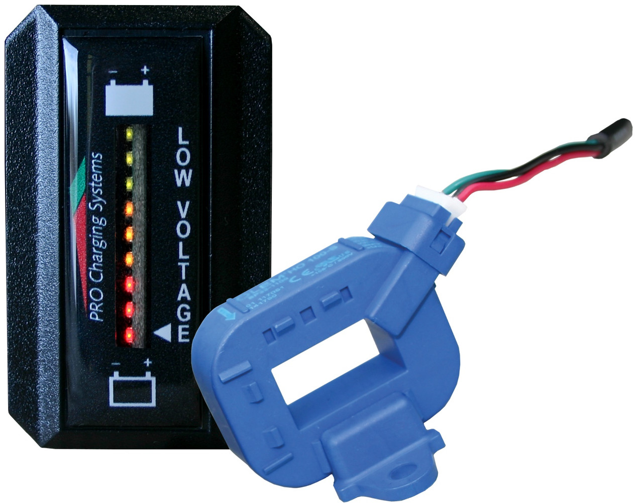Dual Pro Lithium Battery Status Indicator Vertical Display - BFGVLITH