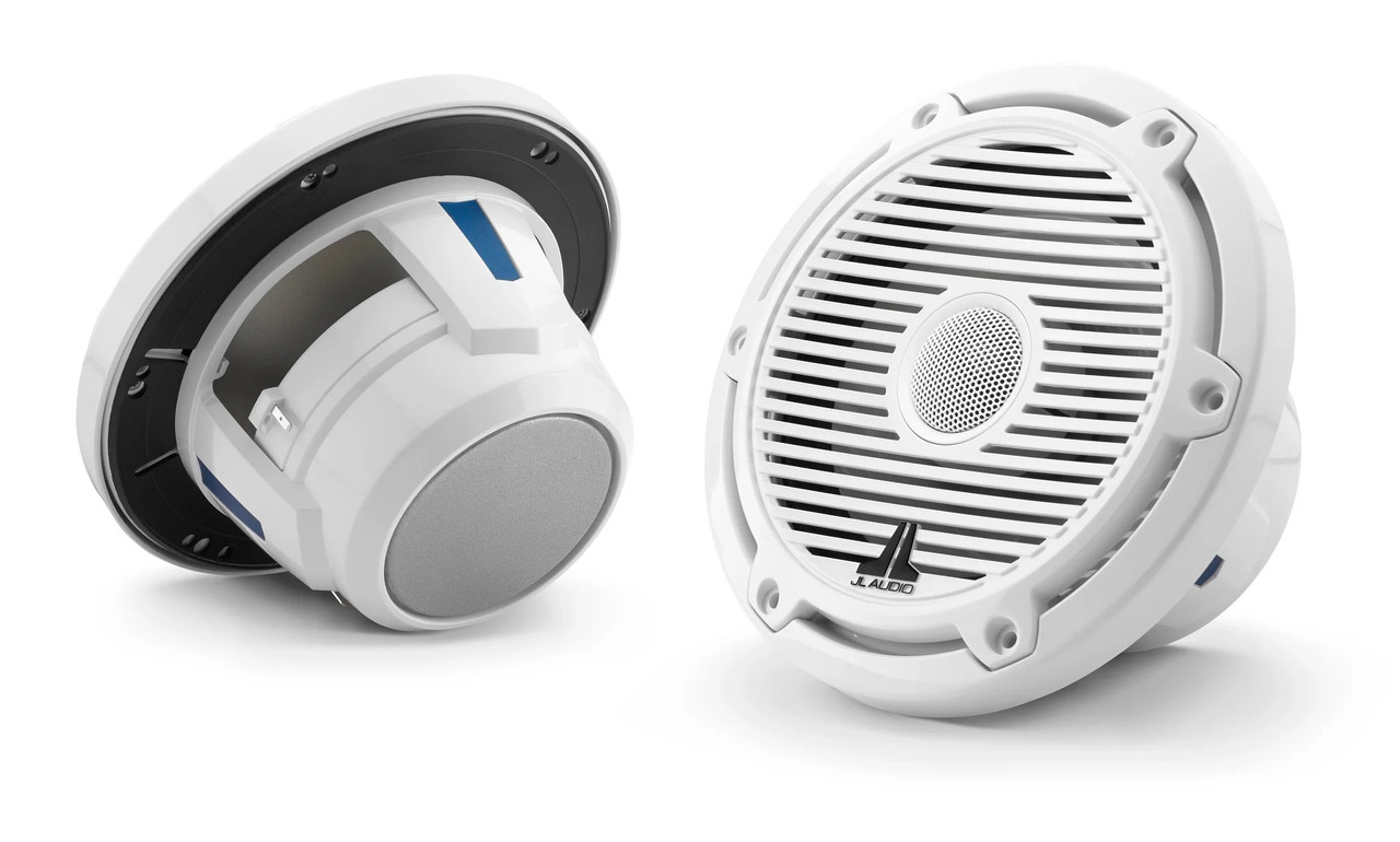JL Audio M6 6.5in Coaxial Speakers White Sport Grille - M6-650X-S