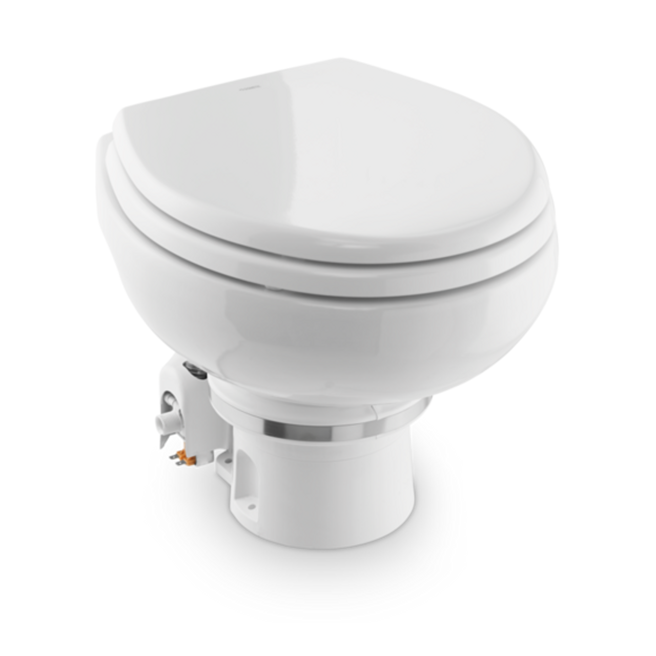 Dometic 7120 MasterFlush Macerator Toilet 12V White