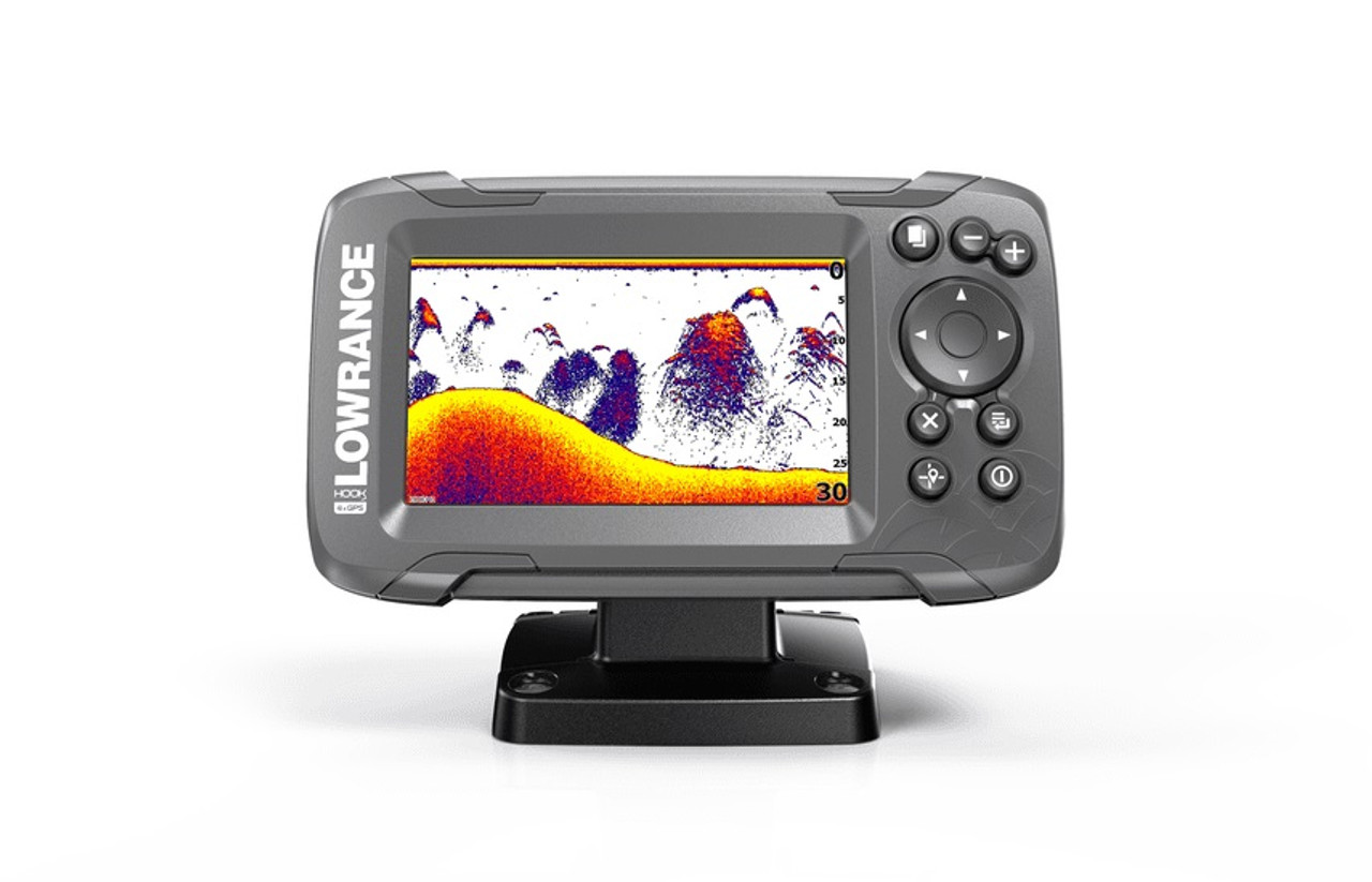 Lowrance HOOK2 4X−4インチ 魚群探知機 CHIRPソナー付き並行輸入