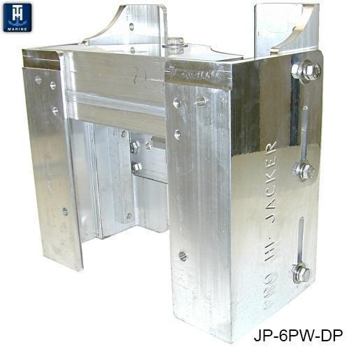 Th Marine Hi-jacker 6" 3/8" Thick Jack Plate For Up To 175hp Outboard - JP-6PW-DP