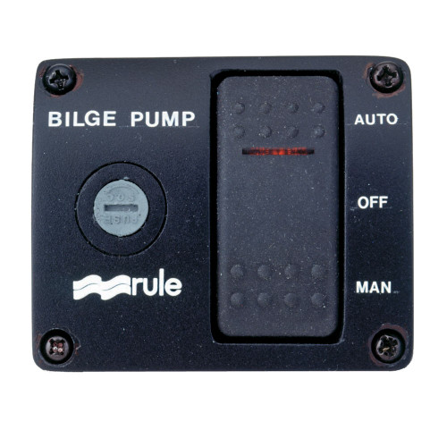Rule Deluxe 3-Way Lighted Rocker Panel Switch - 43