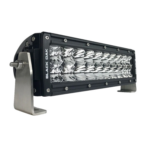 Black Oak Pro Series Curved Double Row Combo 10" Light Bar - Black - 10CC-D5OS