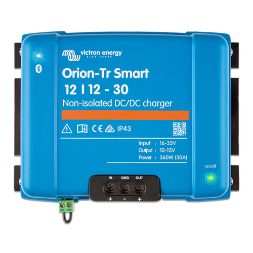 Victron Energy Orion-TR Smart 12/12-30 30A (360W) Non-Isolated DC-DC Charger or Power - ORI121236140