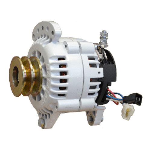 Balmar Alternator 100 AMP 12V 3.15" Dual Foot Saddle Pulley w/Isolated Ground - 60-100-DV