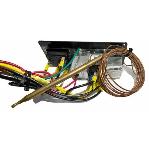 DOMETIC 3 Knob 115V Fan Switch Black Mechanical Control 10' Cap Tube  230V 222000625 / 9600009451