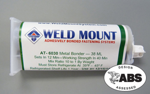 Weld Mount AT-6030 Metal & Carbon Adhesive 38ml - 6030