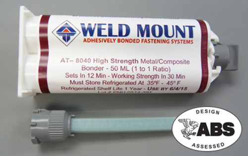 Weld Mount AT-8040 No Slide Multi-Bonder 50ml - 8040