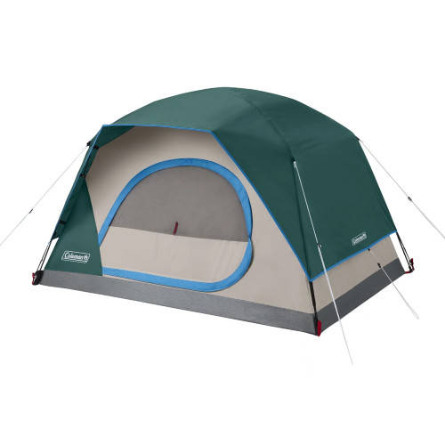 Coleman 6-Person Cabin Tent with Screened Porch - Evergreen