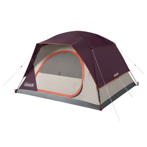 Coleman Skydome 4-Person Camping Tent - Blackberry - 2154684