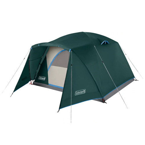 Coleman Skydome 6-Person Camping Tent w/Full-Fly Vestibule - Evergreen - 2000037518