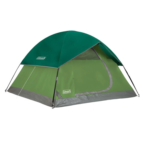 Coleman Sundome 4-Person Camping Tent - Spruce Green - 2155788
