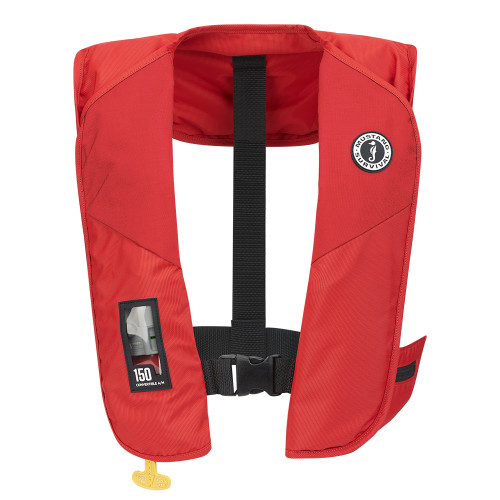 Mustang MIT 150 Convertible Inflatable PFD Red MD2020-4-0-202