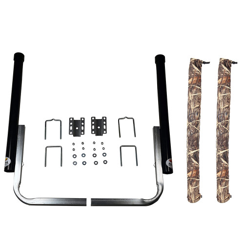 C.E. Smith Black 40" Post Guide-On & FREE Camo Wet Lands Post Guide-On Pads - 27626-902