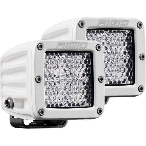 RIGID Industries D-Series PRO Hybrid-Diffused LED - Pair - White - 602513