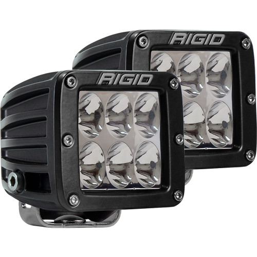 RIGID Industries D-Series PRO Specter-Driving LED - Pair - Black - 502313
