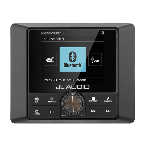 JL Audio MM55 MediaMaster 55 Weatherproof Source Unit - 010-03365-00