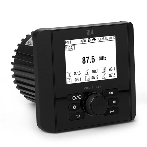 JBL PRV 175 AM/FM/USB/Bluetooth® Gauge Style Stereo,JBLPRV175