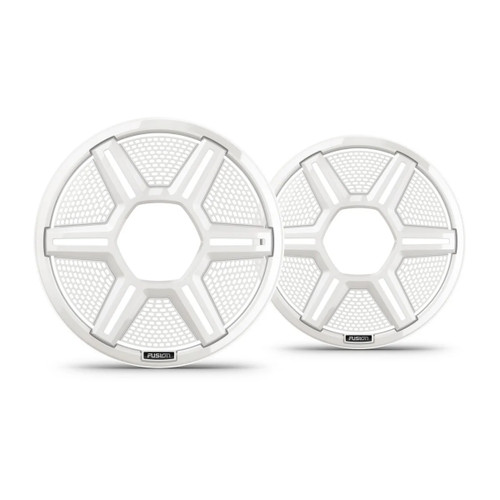 Fusion Apollo White Grilles For 8.8in Speakers - 010-13292-11