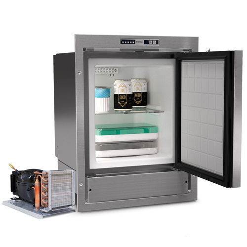 Vitrifrigo CFRRXD4DX Stainless steel fridge and freezer, CFR XR OCX2