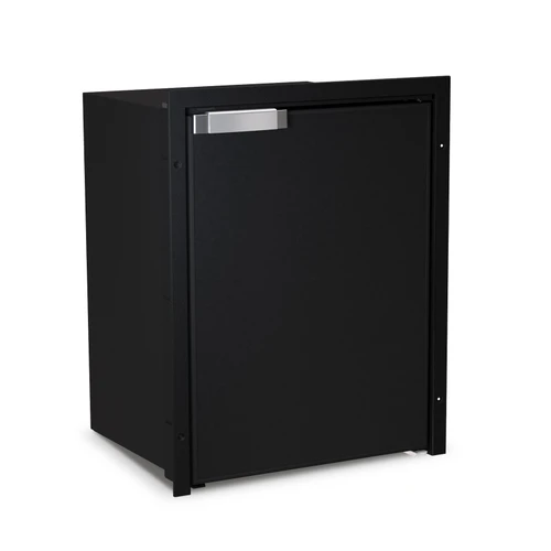 Vitrifrigo C39iBD4O-F 1.3 cu. ft. Refrigerator w/freezer compartment, Black, internal unit, Adjustable flange,  CHROMELOCK, RIGHT HINGE, AC/DC, 12/24V, 115/230VAC, 50/60Hz, UL