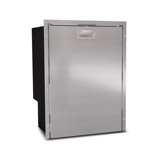 Vitrifrigo C115IXD3-EX-F  4.2 cu.ft. Refrigerator w/freezer compartment, Stainless steel-DG, Adj flange, Steelock  Latch, internal unit, 12/24V, OCX2