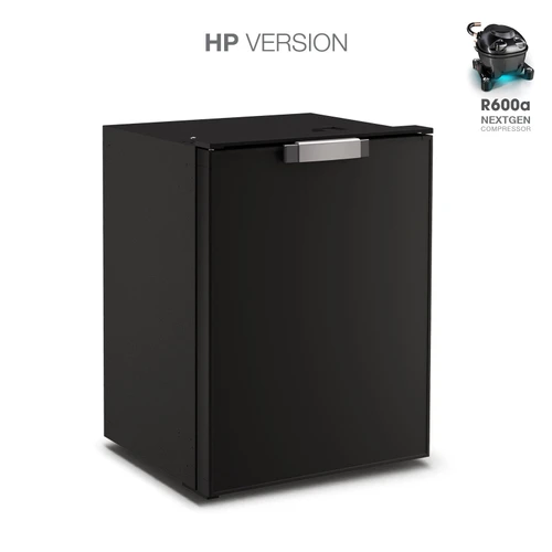 Vitrifrigo C42DWRBD3O-F 1.5 cu ft Black front panel, Drawer Refrigerator, CHROMELOCK, Remote  compressor, Adjustable flange, DC ONLY,12/24V  UL