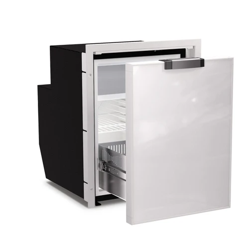 Vitrifrigo C51DWiBD4O-F 1.8 cu ft Black front panel, Drawer refrigerator, CHROMELOCK, Internal  compressor, Adjustable flange, AC/DC12/24V, 115/230VAC, 50/60Hz, UL
