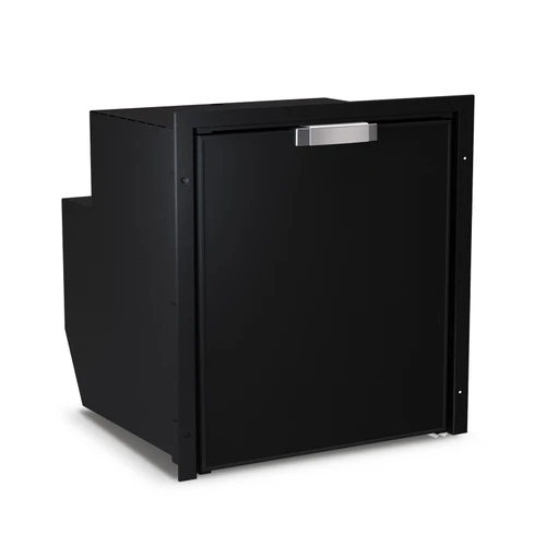 Vitrifrigo C62DWiBD3O-F 2.2 cu ft Black front panel, Drawer refrigerator, CHROMELOCK, Internal  compressor, Adjustable flange, DC ONLY, 12/24V, UL