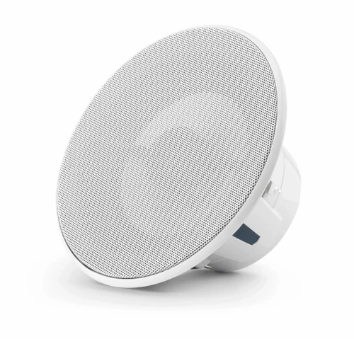 JL Audio M6 7.7in Coaxial Speakers White Luxe Grille Single Speaker M6-770X-L-GwGw-Single - 010-03196-00