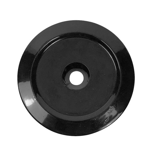 Bob's Machine Deck Saver Trolling Motor Stabilizer Plate Gloss Black 311-100000-PCGBLK