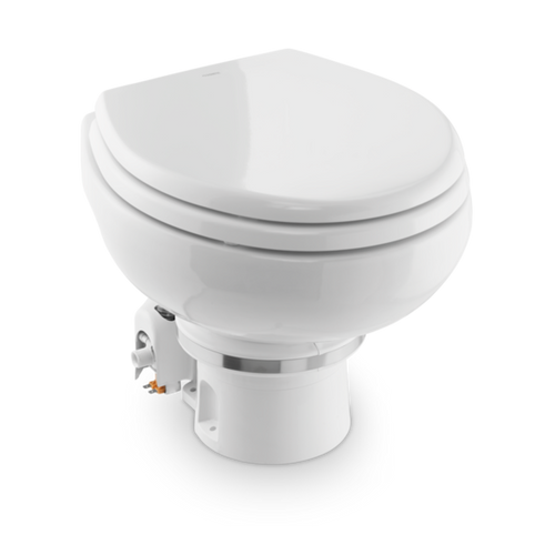 7120 MasterFlush Macerator Toilet 12V White Dometic