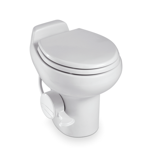 510 + PS Standard Height Gravity-Discharge Toilet Dometic, Available White and Bone