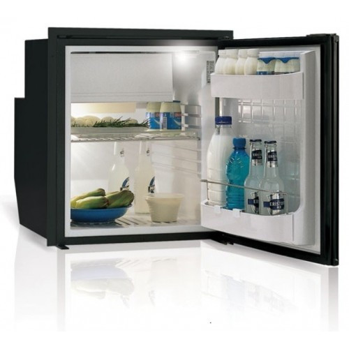 Vitrifrigo C60IBD4-F, Sea Classic, Refrigerator w/freezer compartment, Black, 12/24V 115/230VAC - 50/60Hz