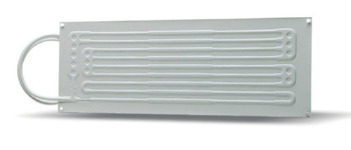 Vitrifrigo Evaporator, Flat, Pressed white aluminum, Quick couplings, Pre-charged, 23" L x 8-1/4" W, 6 ft. lineset PT3-Q