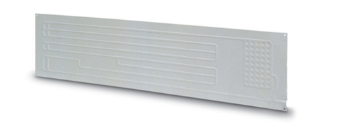 Vitrifrigo Evaporator, Flat, Pressed white aluminum, Quick couplings, Pre-charged, 39-3/4" x 10-5/8", 6 ft. line set PT8-Q