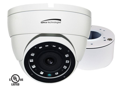 Speco VLDT4W Dome Camera 18 Led LR 3.6mm Lens