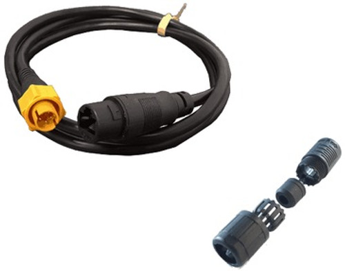 Lowrance Rj45 To 5-pin Male 1.5 Meter Cable With Boot - 000-14552-001