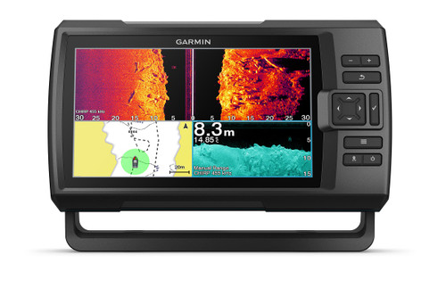 Garmin Striker Vivid 9sv 9" Fishfinder Gps Track Plotter With Gt52 Not A Chart Plotter - 010-02554-00