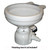 Raritan Sea Era Toilet - Marine Size - Remote Intake Pump - Straight  Discharge - Smart Toilet Control - 12v - 162MR012