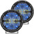 RIGID Industries 360-Series 6" LED Off-Road Fog Light Spot Beam w/Blue Backlight - Black Housing - 36207