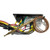 DOMETIC 3 Knob 115V Fan Switch Black Mechanical Control 10' Cap Tube  230V 222000625 / 9600009451