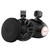 DS18 HYDRO 8" Marine Tower Speakers w/RGB LED Lights & Pro Audio Loudspeakers - Black - NXL-X8PRO/BK
