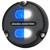 Hella Marine Apelo A1 Blue White Underwater Light - 1800 Lumens - Black Housing - Charcoal Lens - 016145-001